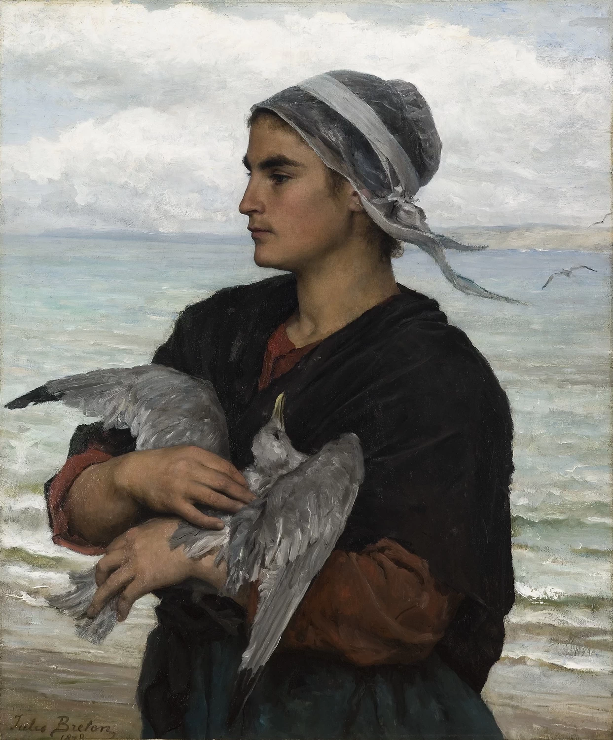 Il gabbiano ferito, 1878 - Saint Louis Art Museum